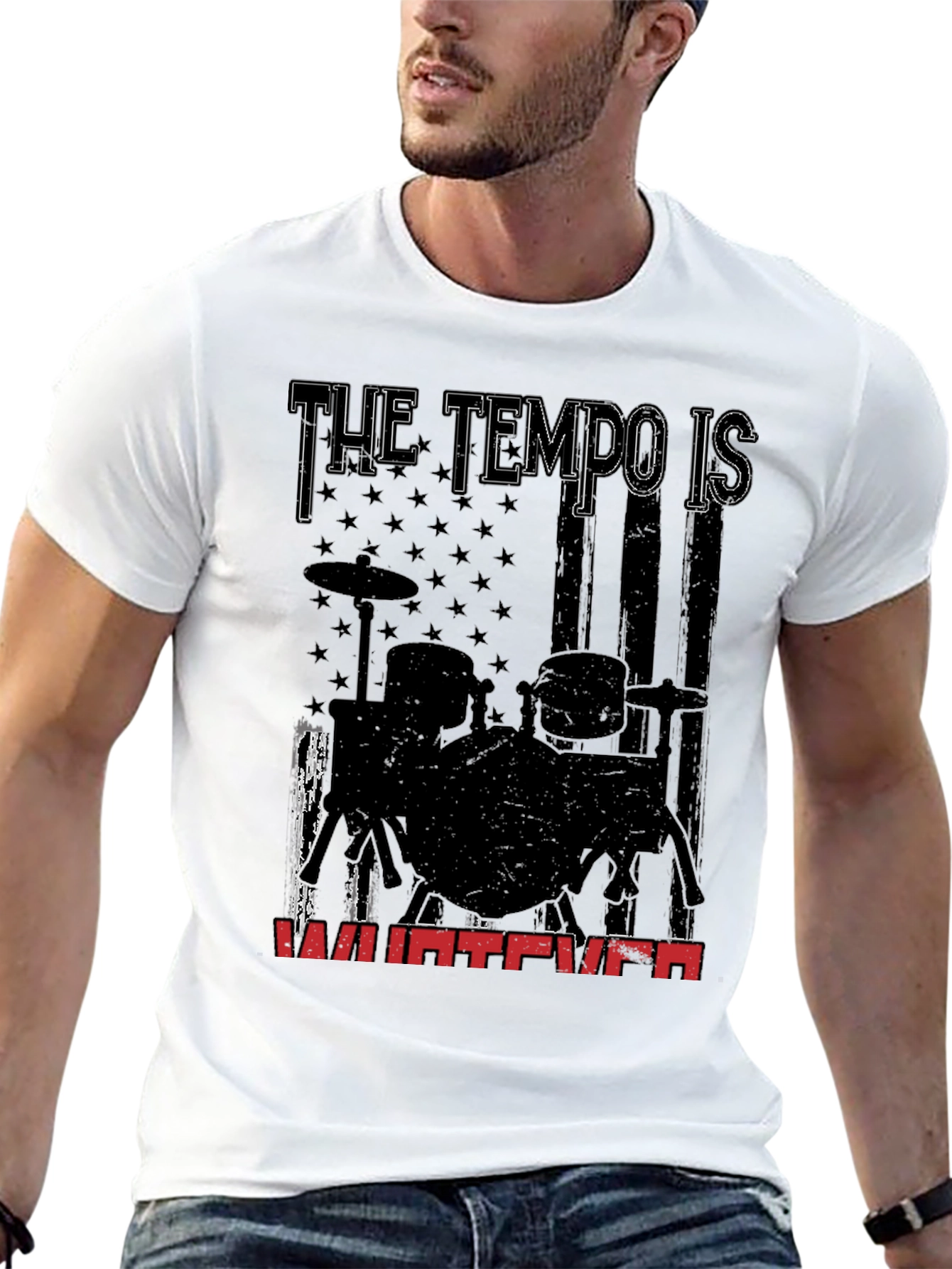 Tempo is Whatever Drummer T-Shirt