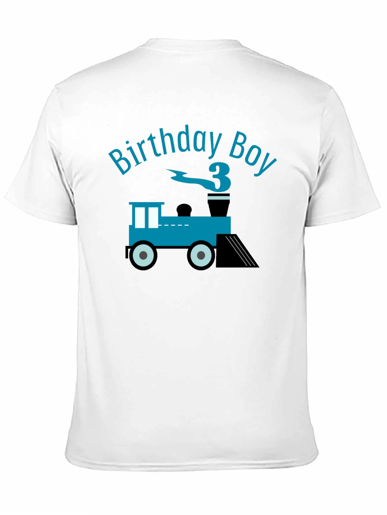 Birthday Boy Train T-Shirt - Third Birthday