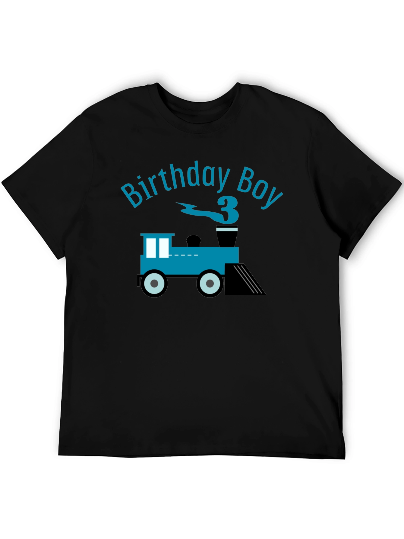 Birthday Boy Train T-Shirt - Third Birthday