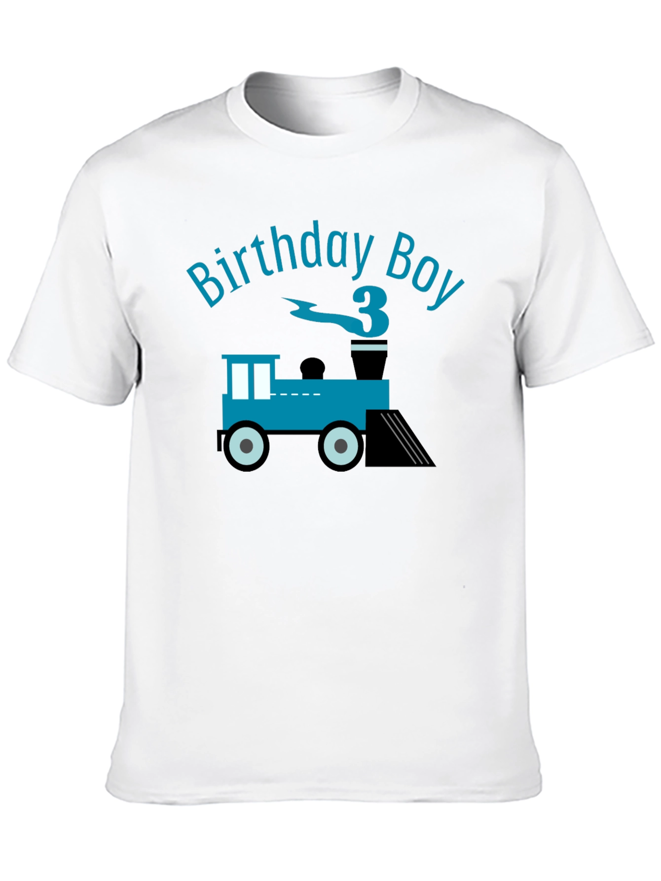 Birthday Boy Train T-Shirt - Third Birthday