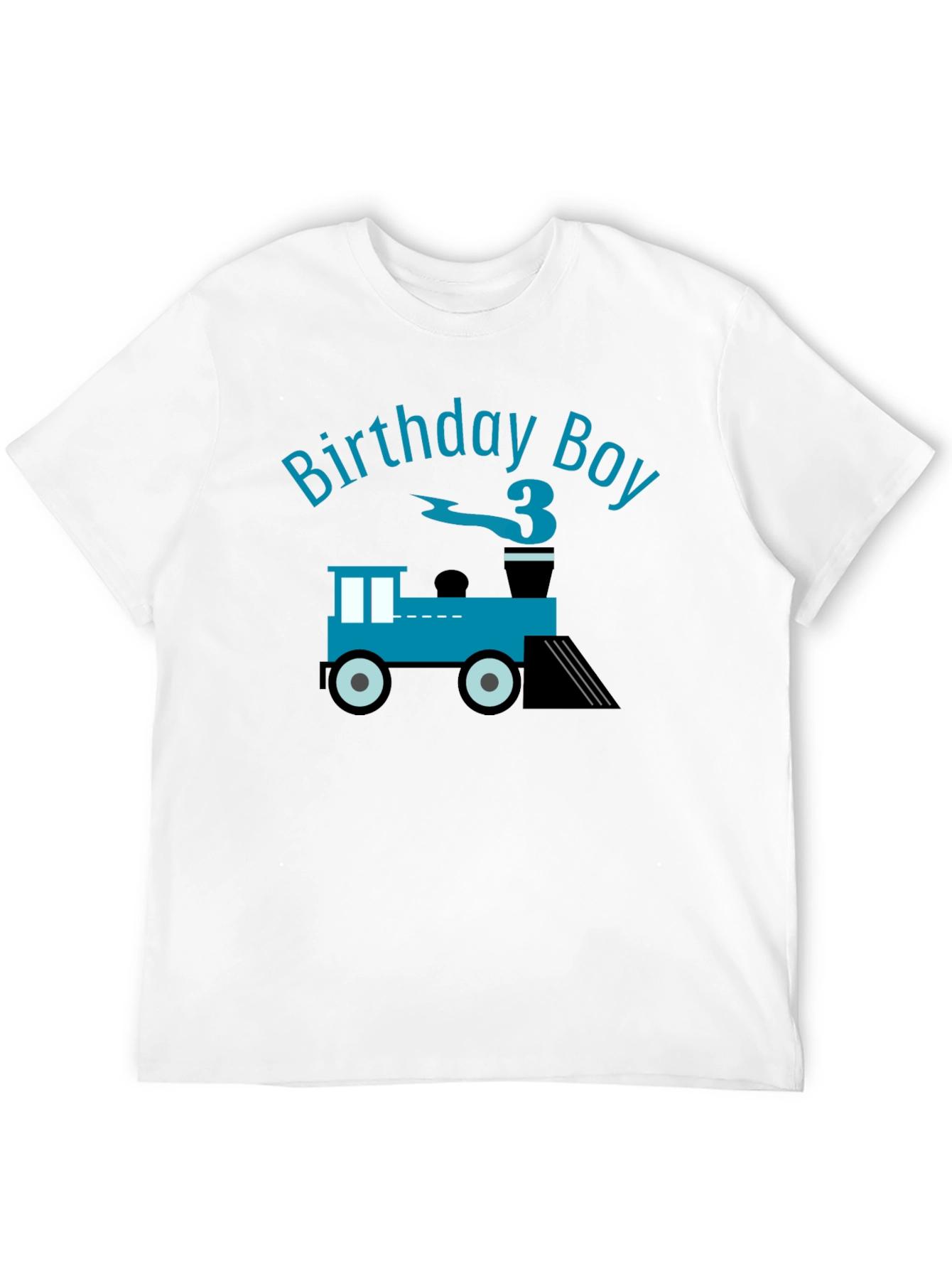 Birthday Boy Train T-Shirt - Third Birthday