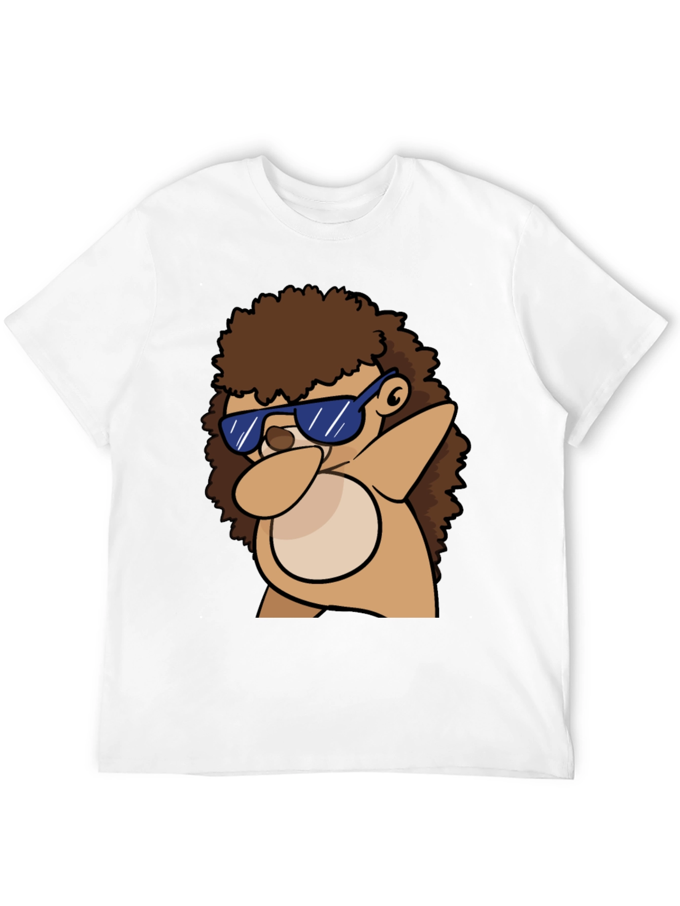 Dabbing Hedgehog Graphic Tee - Cool & Casual