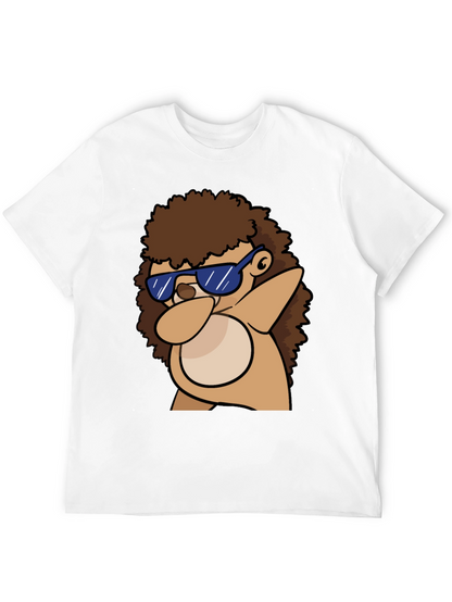 Dabbing Hedgehog Graphic Tee - Cool & Casual