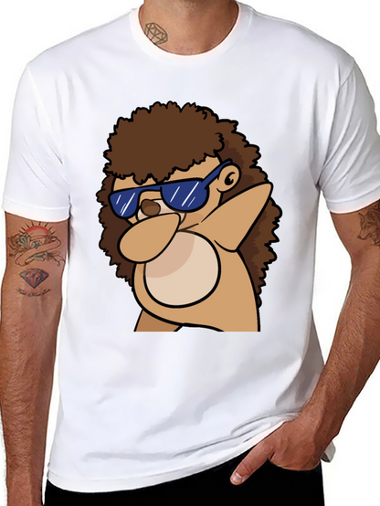 Dabbing Hedgehog Graphic Tee - Cool & Casual