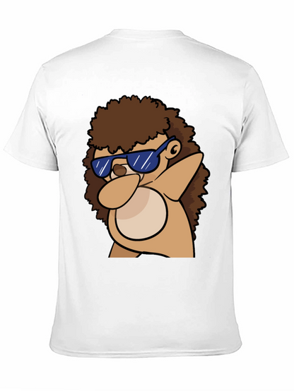 Dabbing Hedgehog Graphic Tee - Cool & Casual