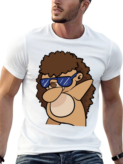 Dabbing Hedgehog Graphic Tee - Cool & Casual