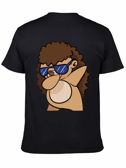 Dabbing Hedgehog Graphic Tee - Cool & Casual