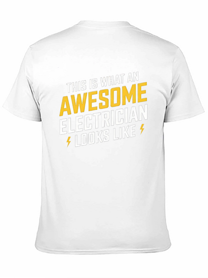 Awesome Electrician T-Shirt - Gift for Electricians