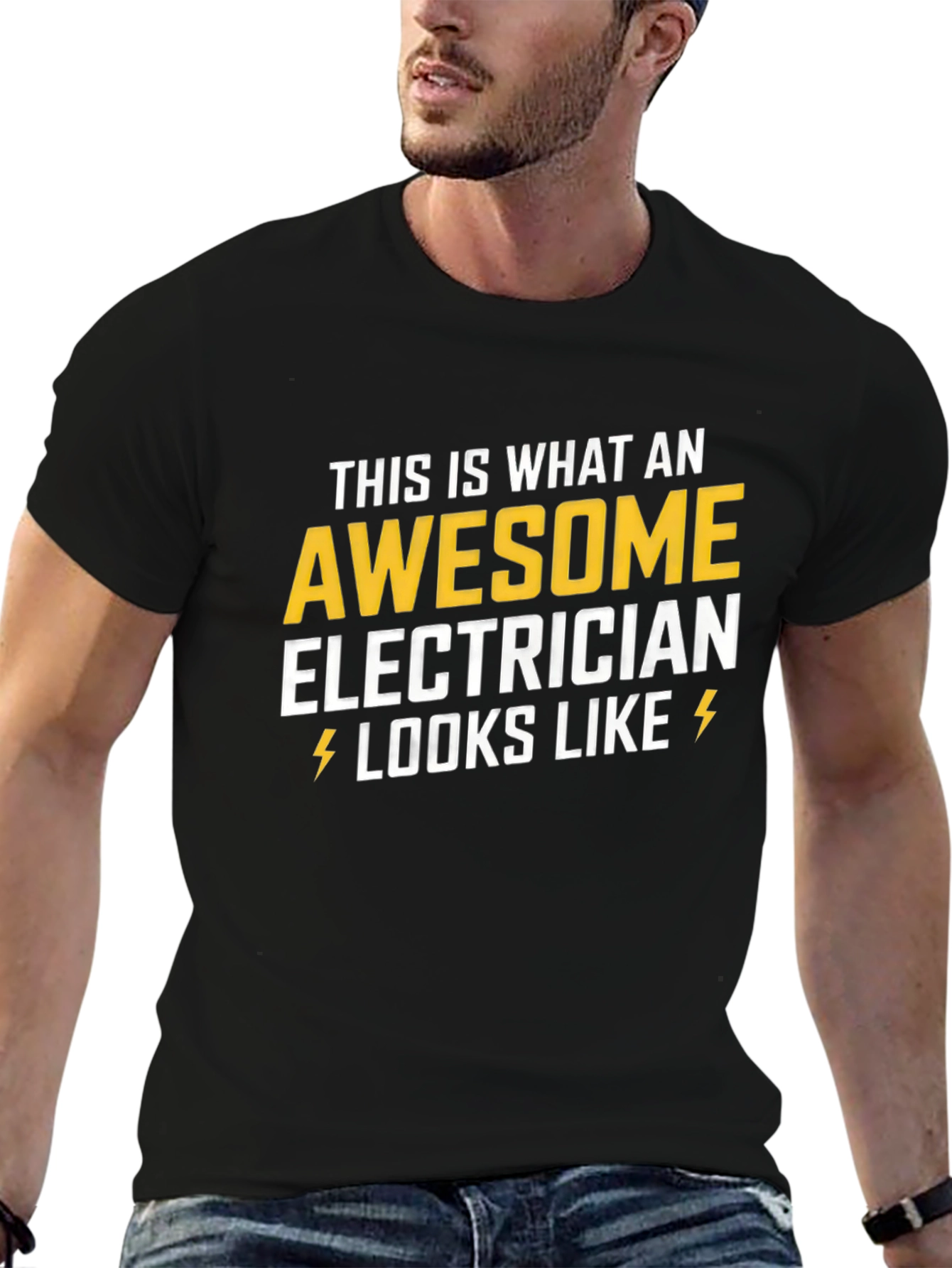 Awesome Electrician T-Shirt - Gift for Electricians