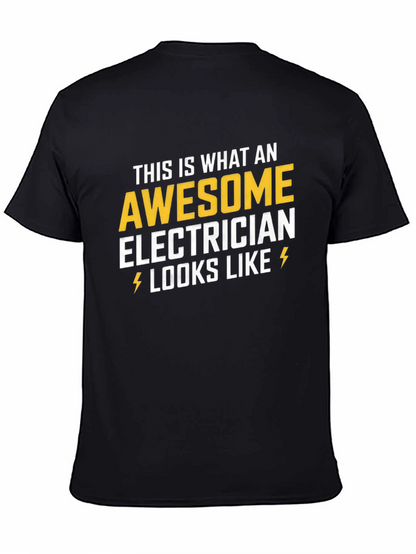 Awesome Electrician T-Shirt - Gift for Electricians