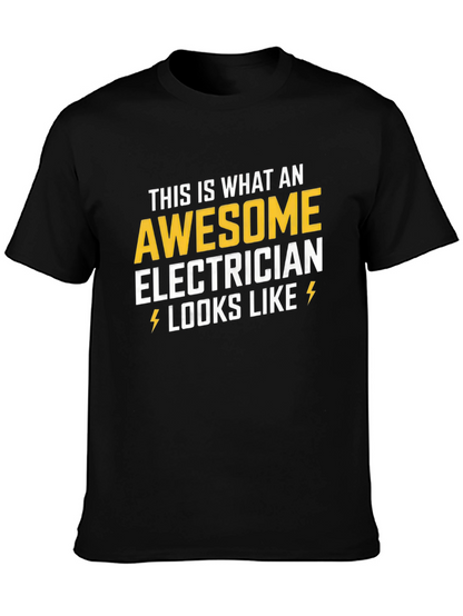 Awesome Electrician T-Shirt - Gift for Electricians