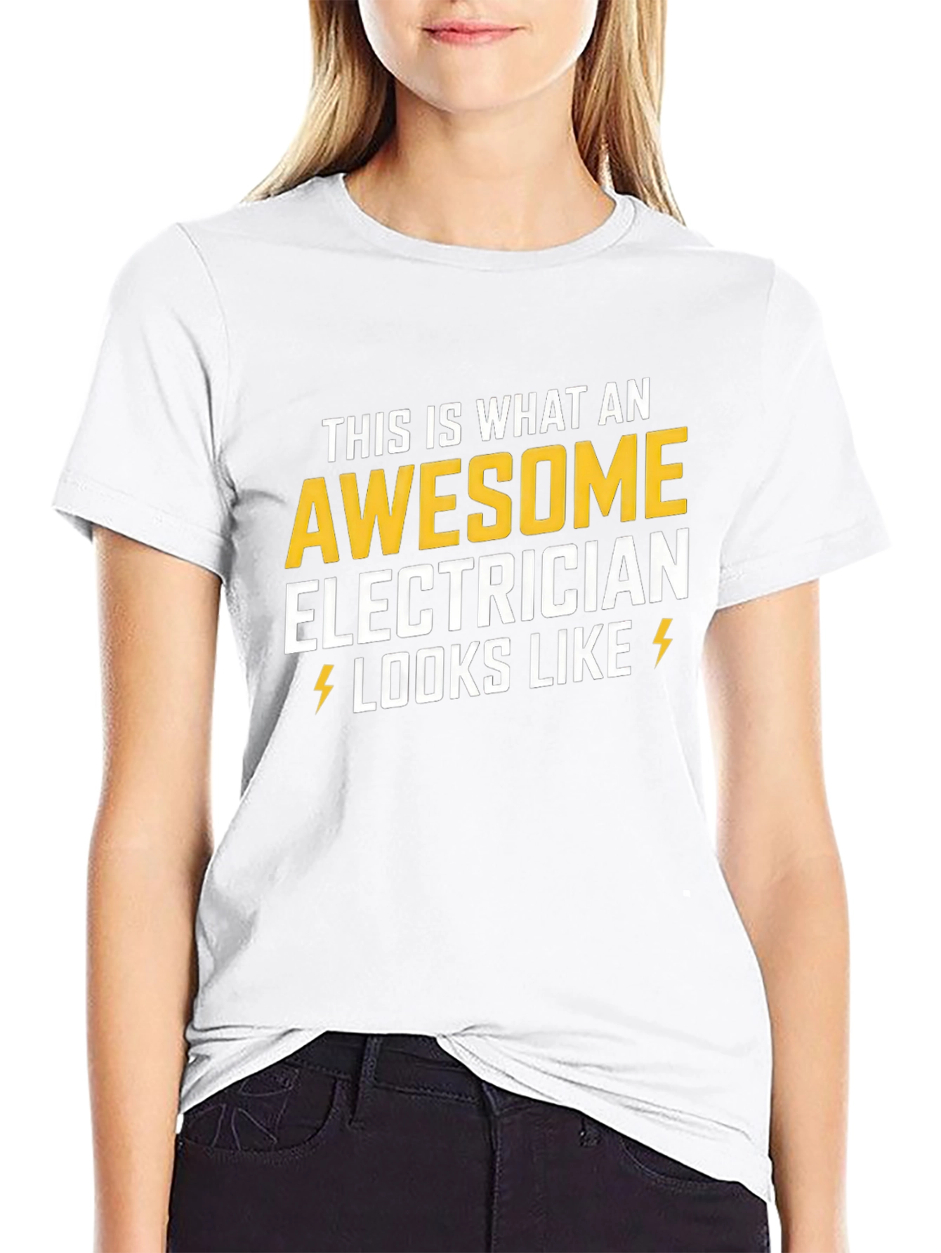 Awesome Electrician T-Shirt - Gift for Electricians
