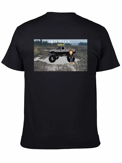 Mud Truck Graphic T-Shirt - Cool Design