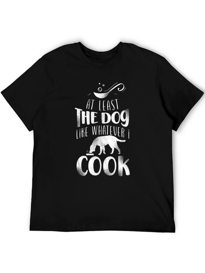 Funny Dog Lover Cooking T-Shirt