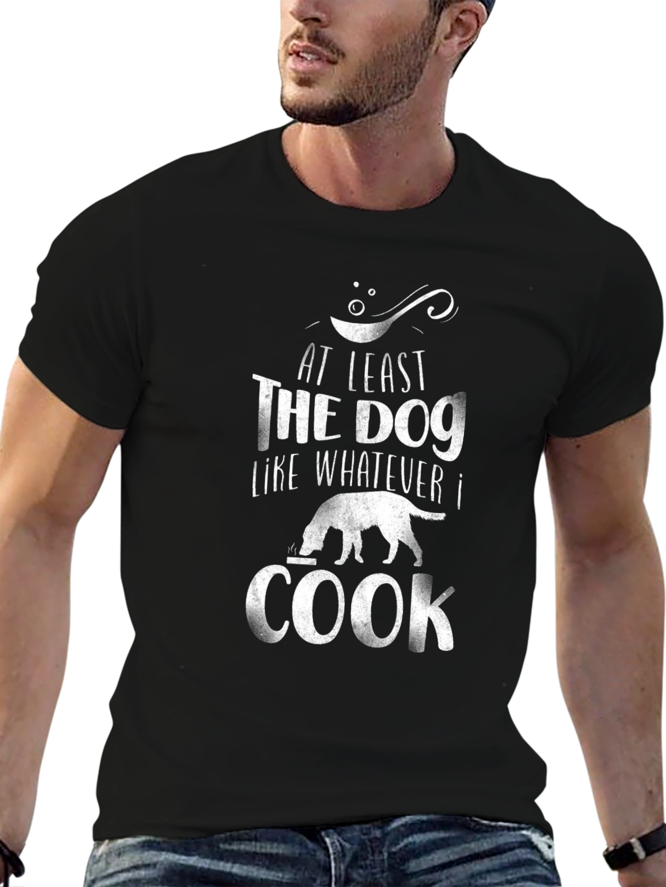 Funny Dog Lover Cooking T-Shirt