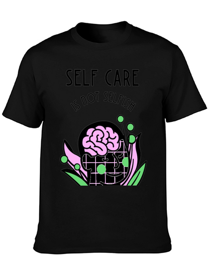 Self Care Graphic Tee - Mental Health Awareness