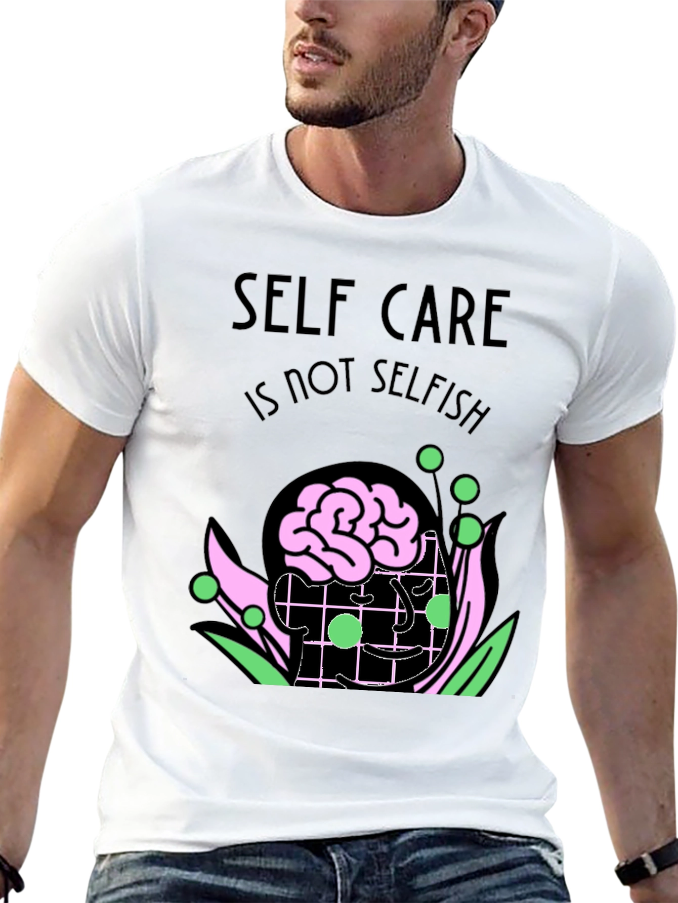 Self Care Graphic Tee - Mental Health Awareness