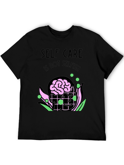 Self Care Graphic Tee - Mental Health Awareness