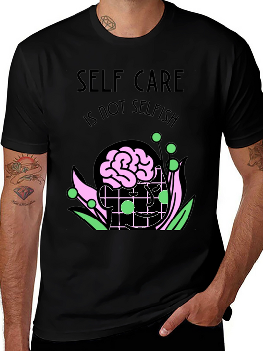 Self Care Graphic Tee - Mental Health Awareness