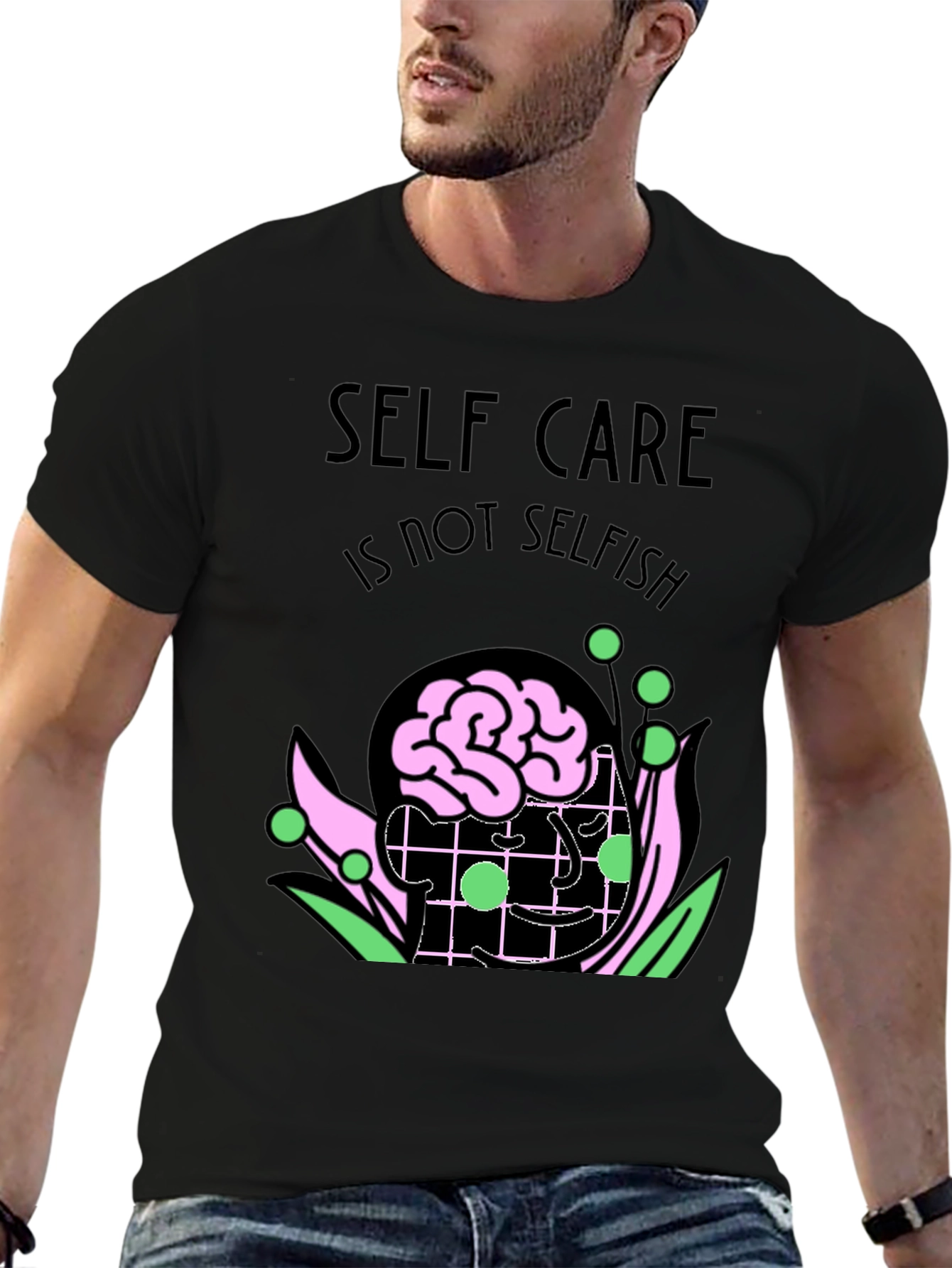 Self Care Graphic Tee - Mental Health Awareness