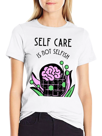 Self Care Graphic Tee - Mental Health Awareness