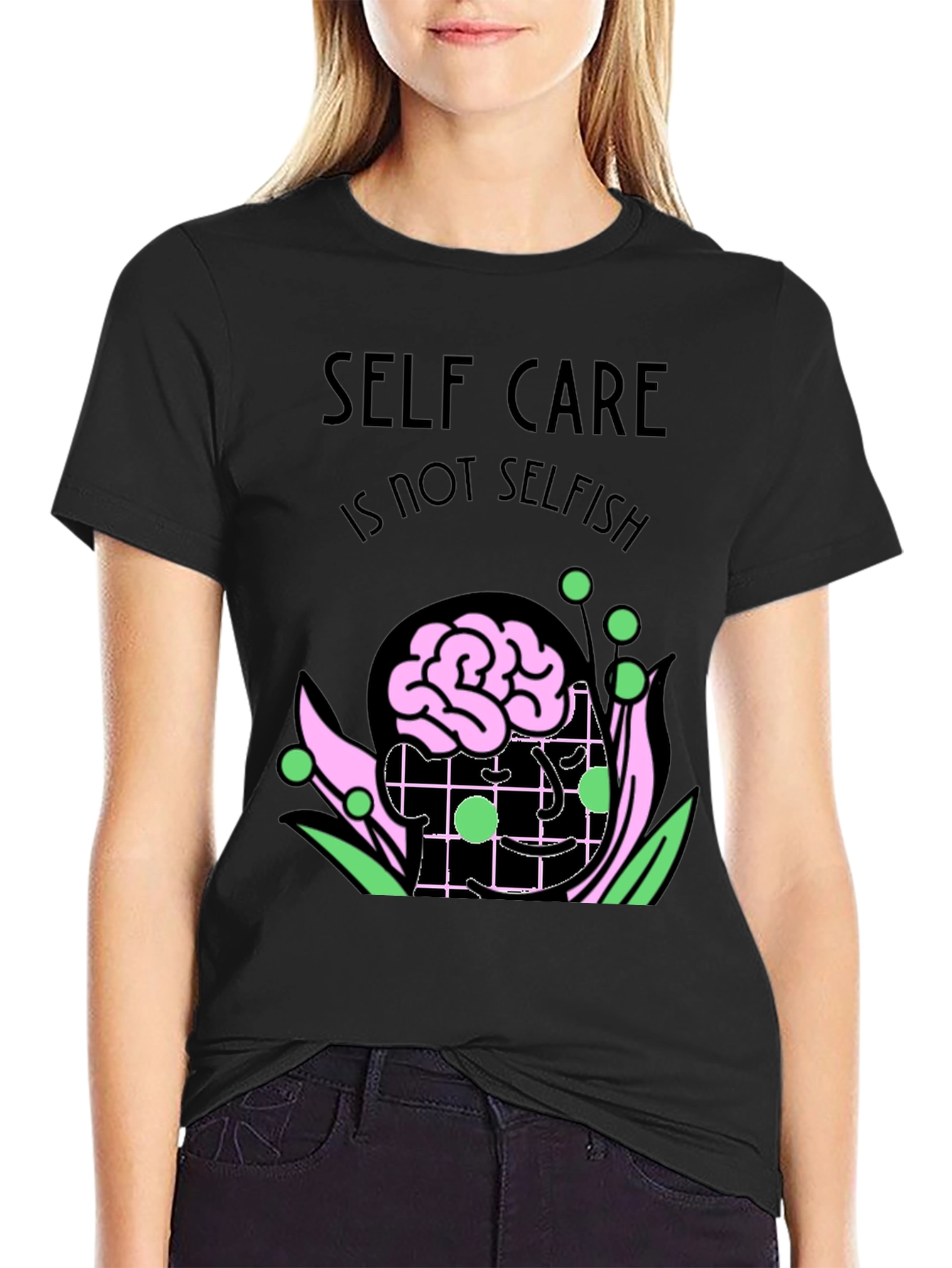 Self Care Graphic Tee - Mental Health Awareness