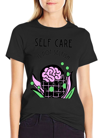 Self Care Graphic Tee - Mental Health Awareness