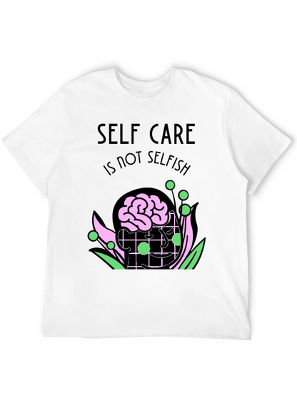 Self Care Graphic Tee - Mental Health Awareness