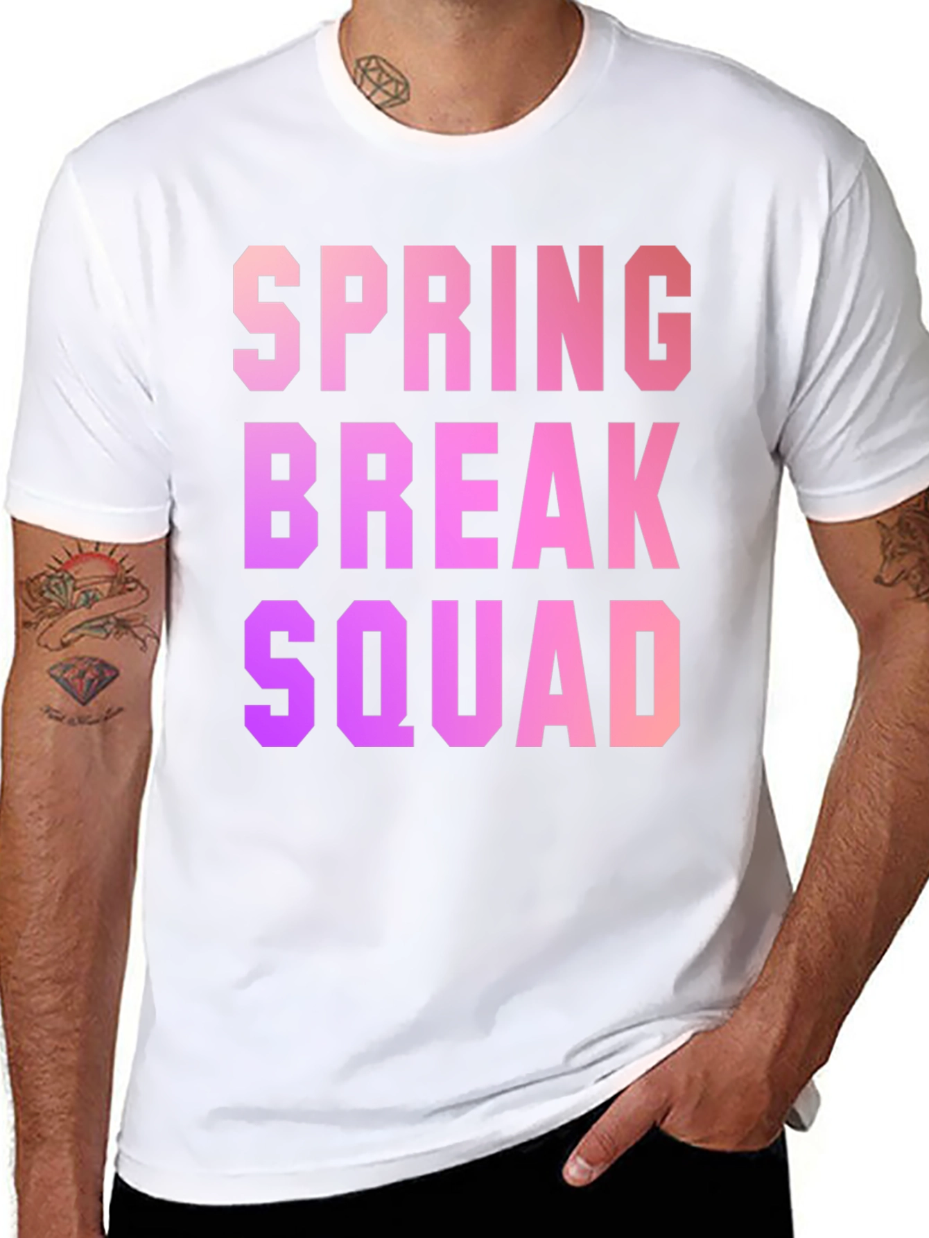 Spring Break Squad Graphic Tee