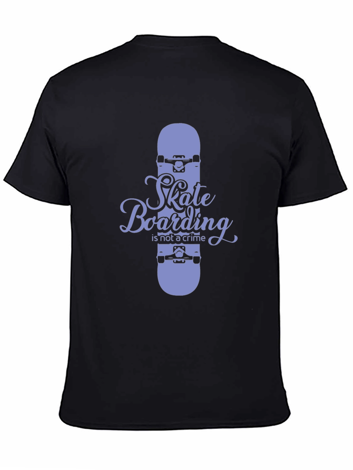 Skateboarding T-Shirt - Skateboarding is Not a Crime