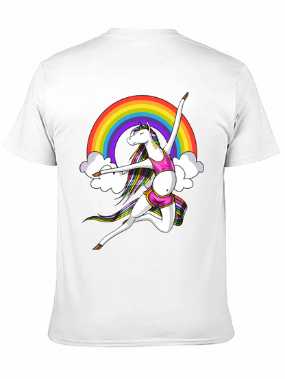Rainbow Unicorn Dancer Graphic Tee