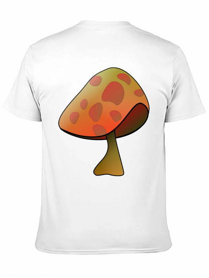 Mushroom Graphic Print T-Shirt