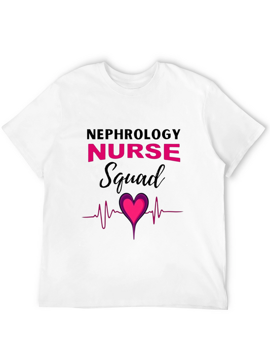 Nephrology Nurse Squad Heartbeat T-Shirt