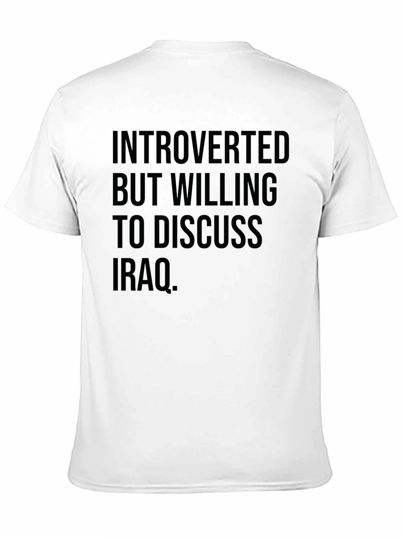 Introverted Iraq Discussion T-Shirt
