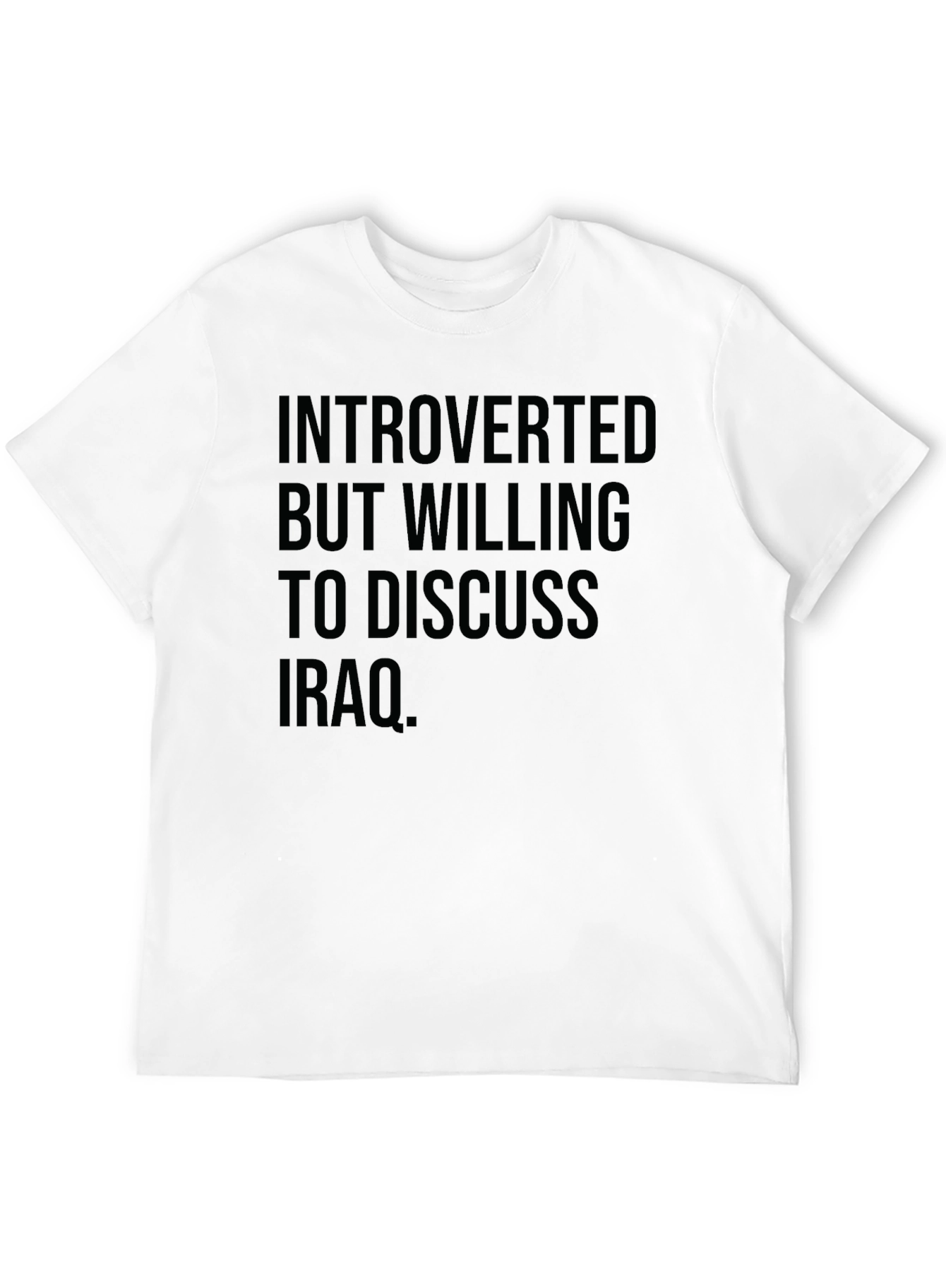 Introverted Iraq Discussion T-Shirt