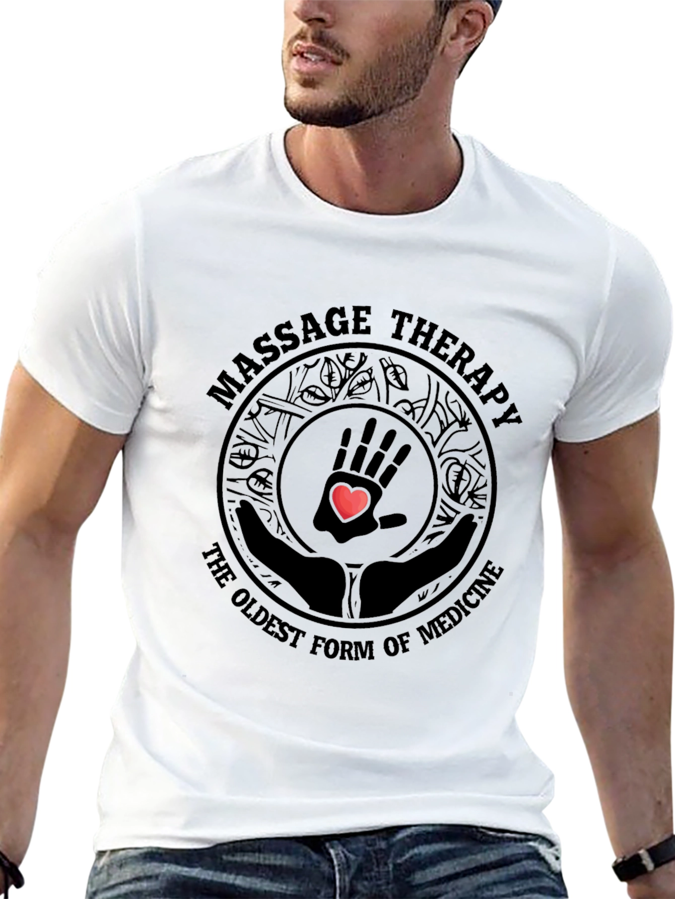 Massage Therapy Tee - Oldest Form of Medicine
