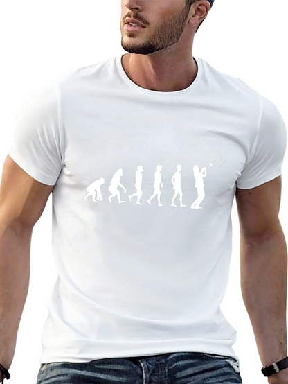 Evolution of Musician T-Shirt - Black