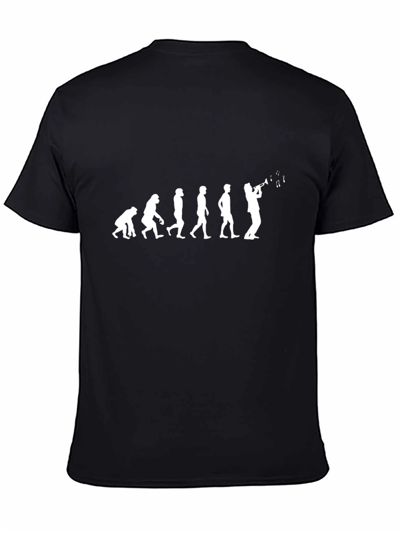 Evolution of Musician T-Shirt - Black