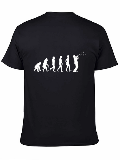 Evolution of Musician T-Shirt - Black