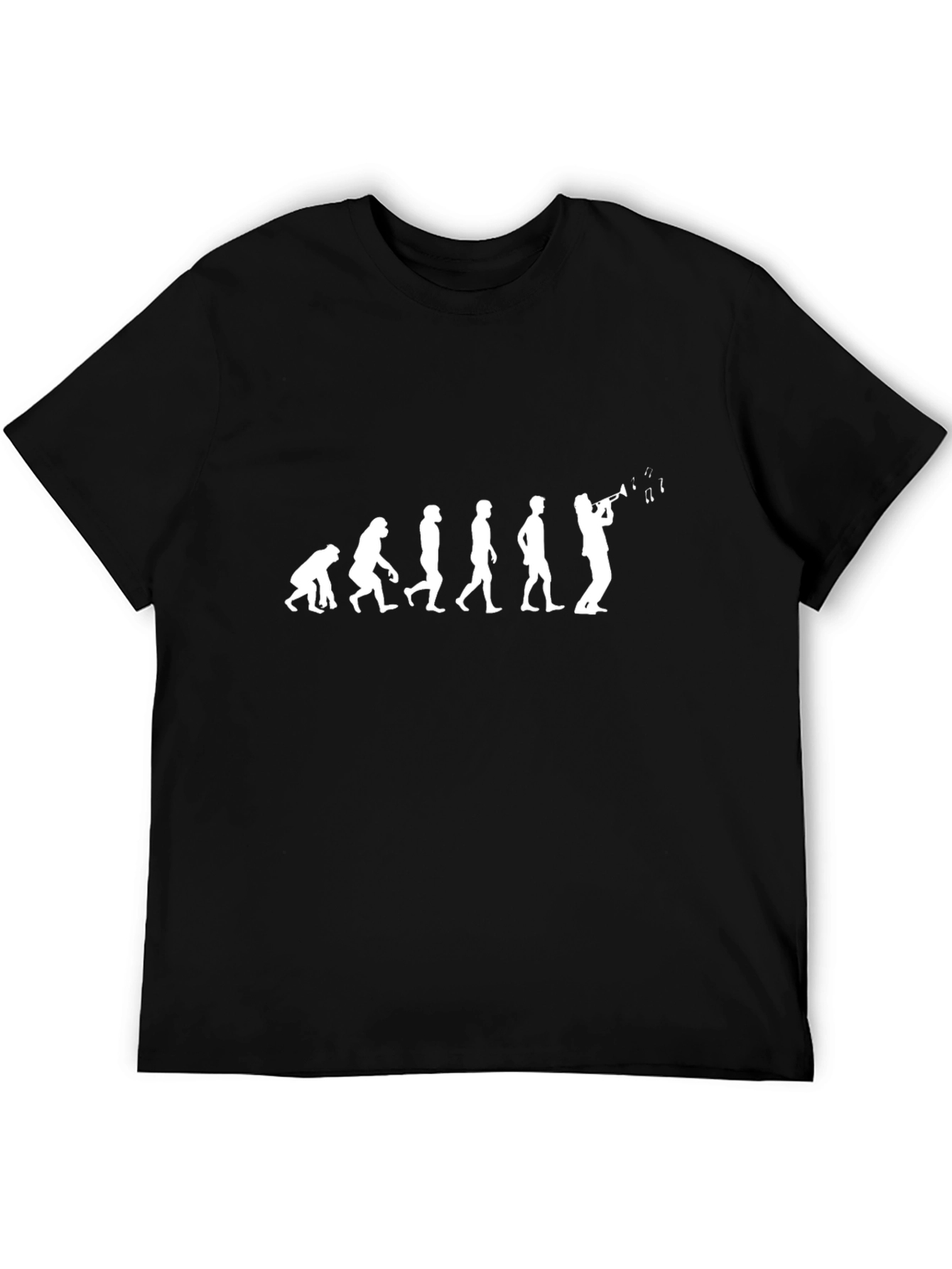 Evolution of Musician T-Shirt - Black
