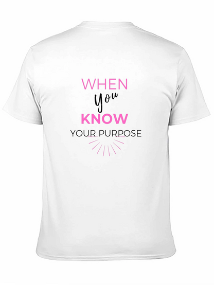 Purpose Driven Black T-Shirt