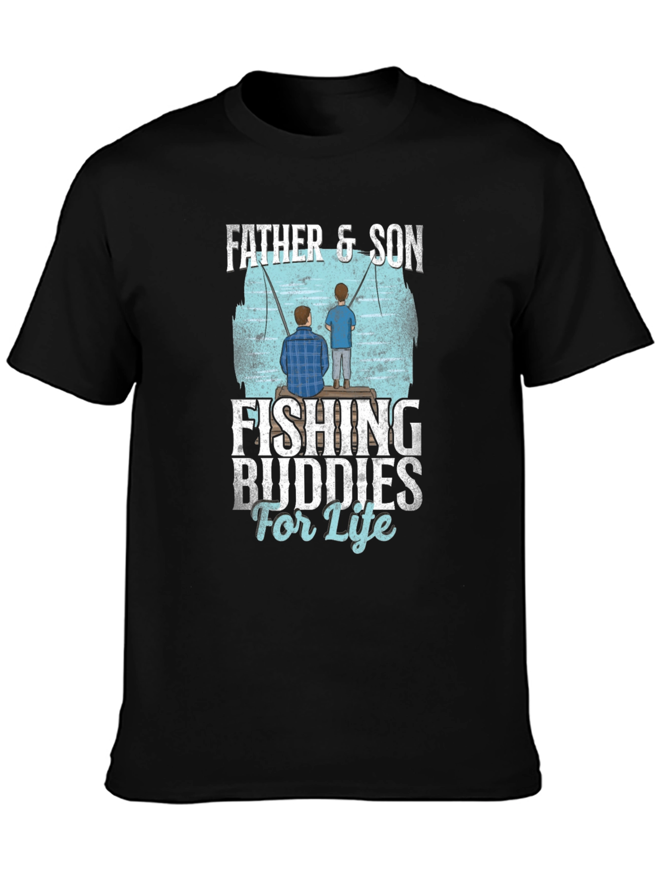 Father & Son Fishing Buddies T-Shirt