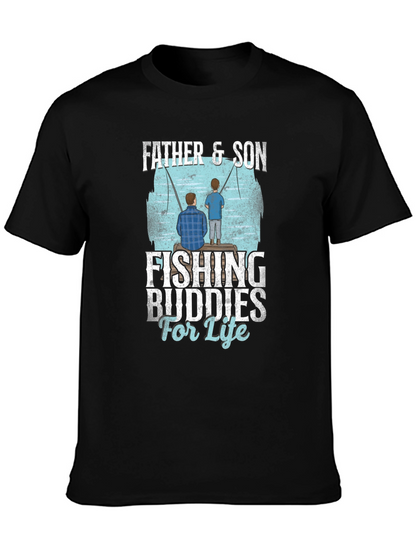 Father & Son Fishing Buddies T-Shirt