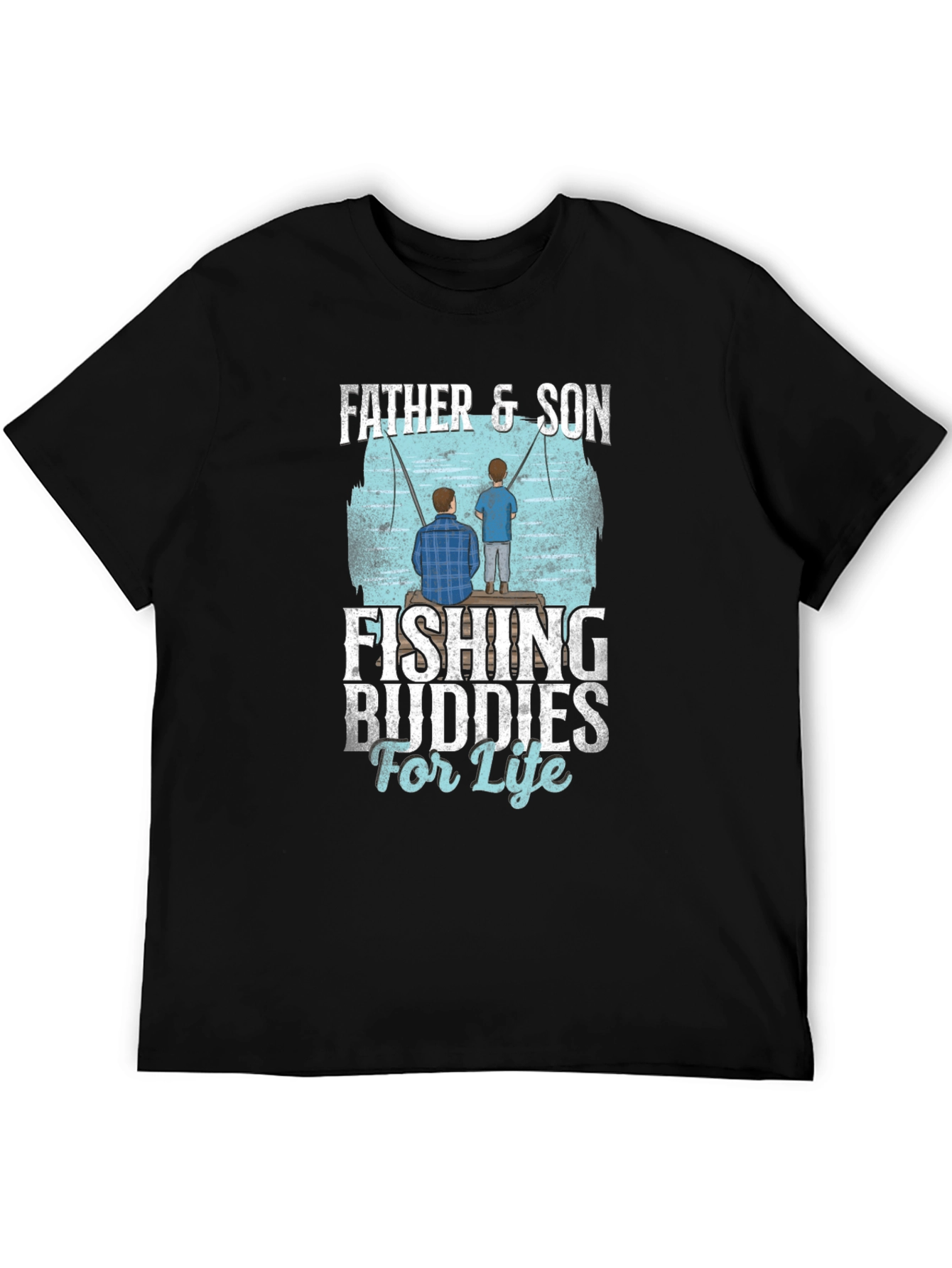 Father & Son Fishing Buddies T-Shirt