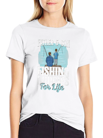 Father & Son Fishing Buddies T-Shirt