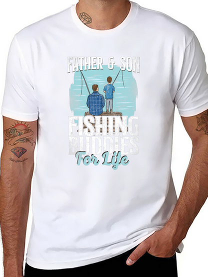 Father & Son Fishing Buddies T-Shirt