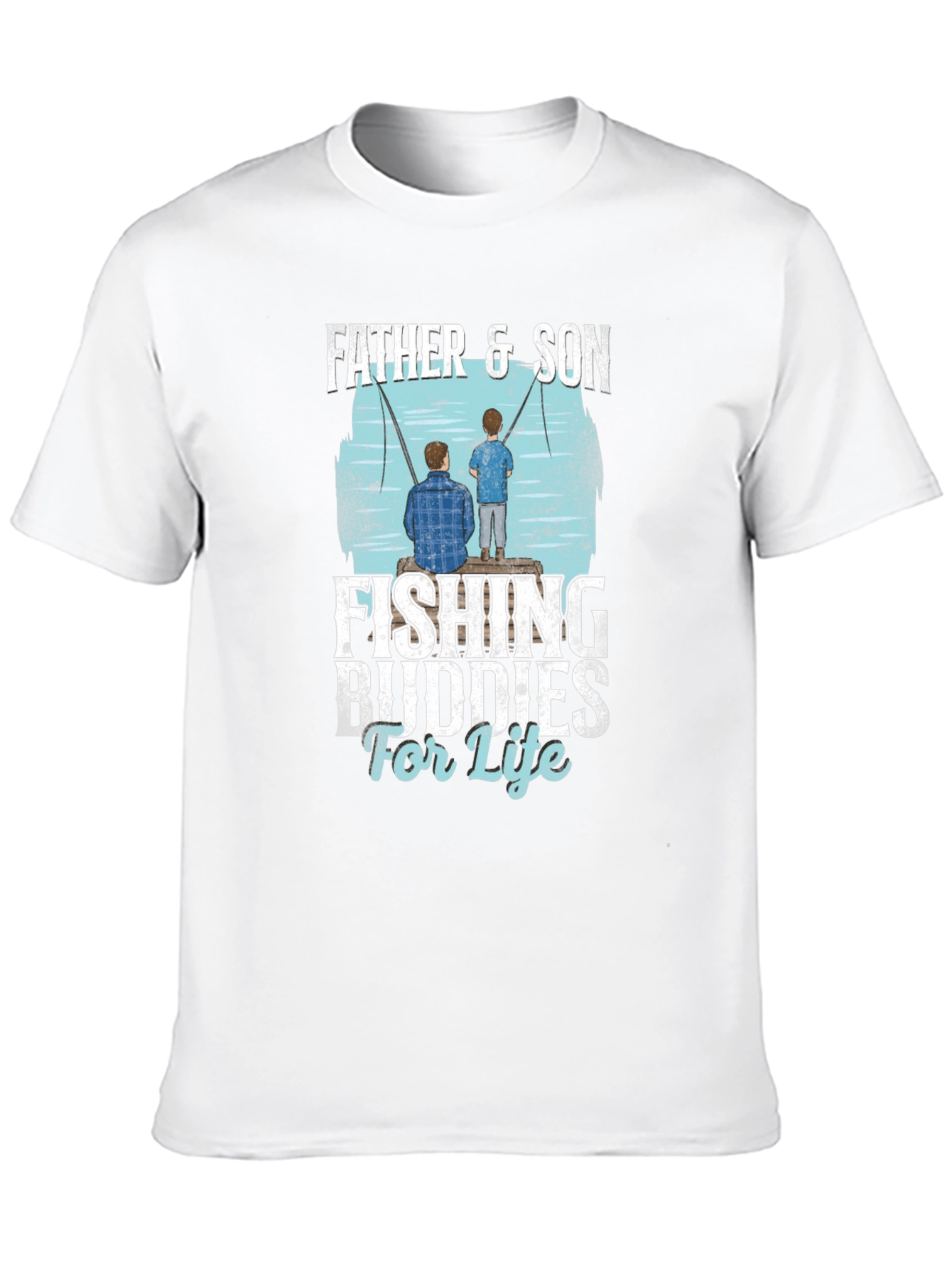 Father & Son Fishing Buddies T-Shirt