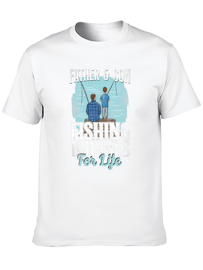 Father & Son Fishing Buddies T-Shirt