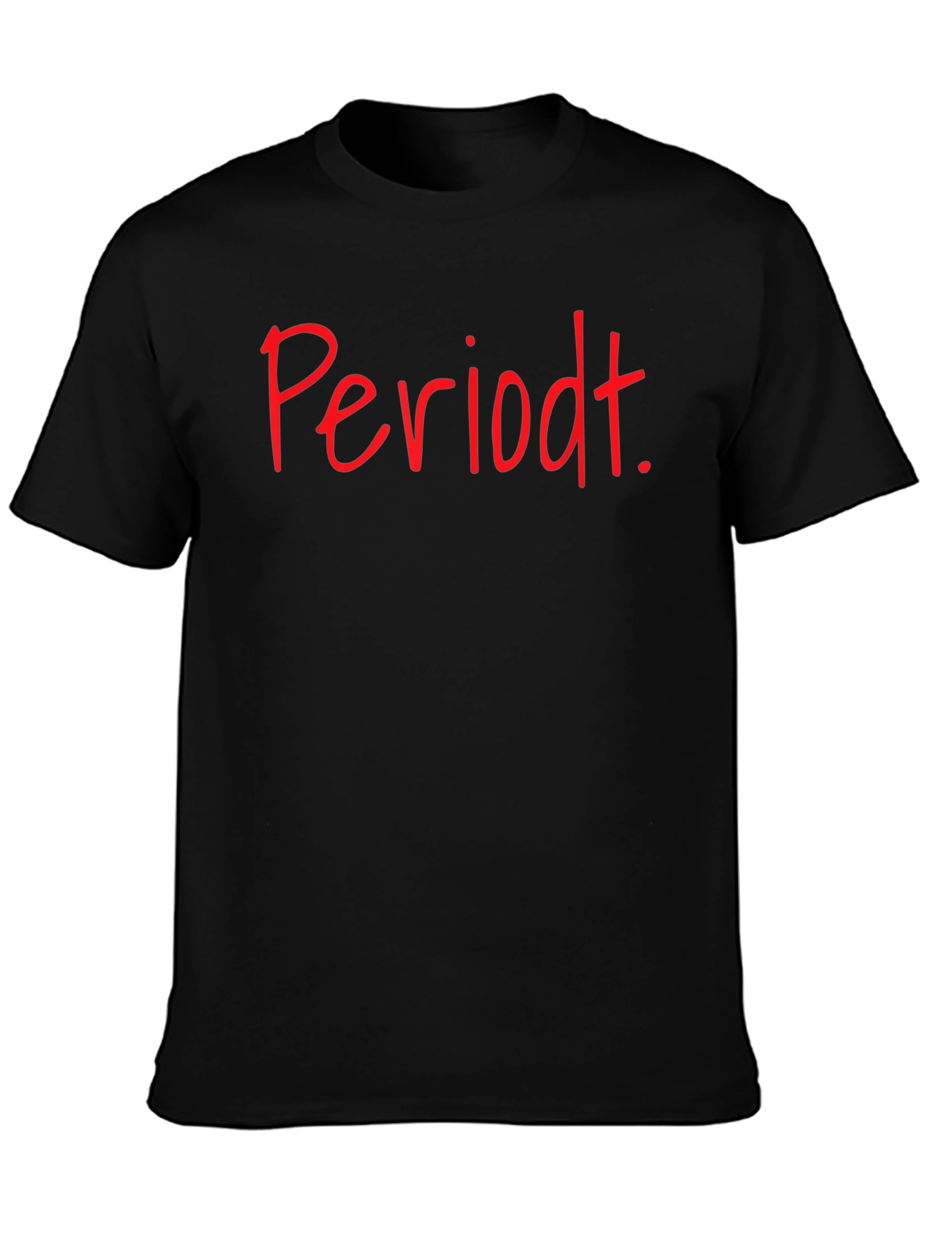 Periodt. Black Graphic Tee