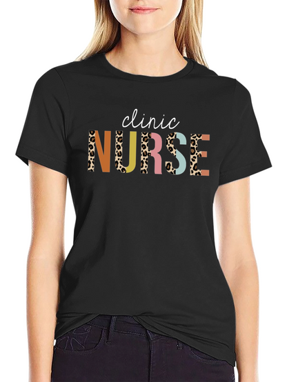 Clinic Nurse Graphic T-Shirt